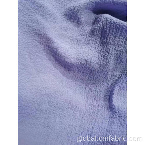 Polyester Fashion Fabric for Summer 100% Polyester bubble crepe fashion fabric for summer Factory